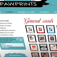 Paw Prints Cards